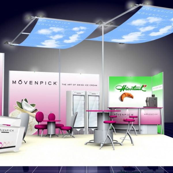 Excibition Booth saggestion for Movenpick at Horeca Expo