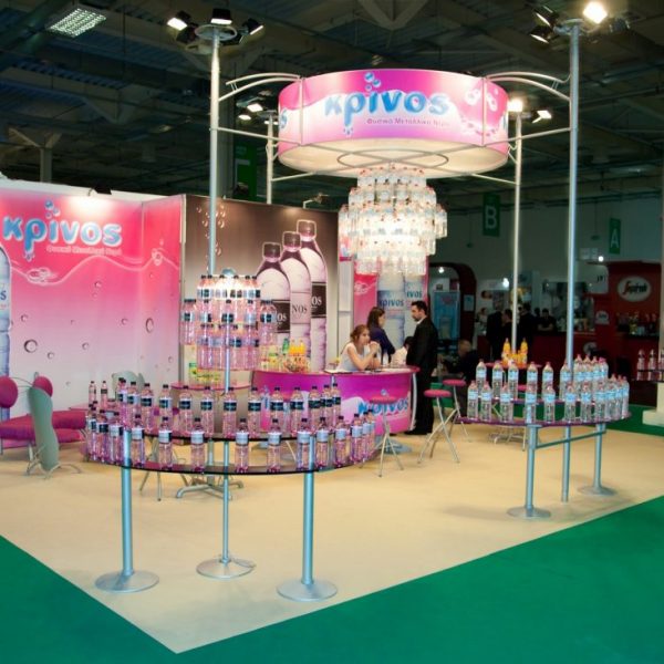 Excibition Booth for Krinos Table Water