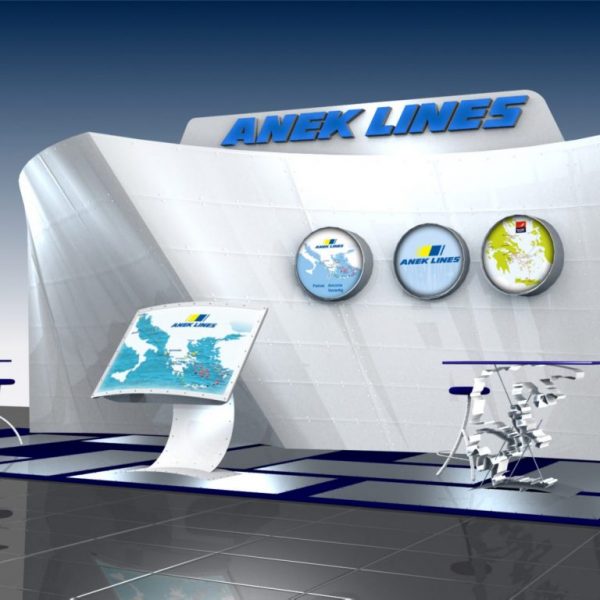 Excibition booth saggestion for Greek Tourism Expo