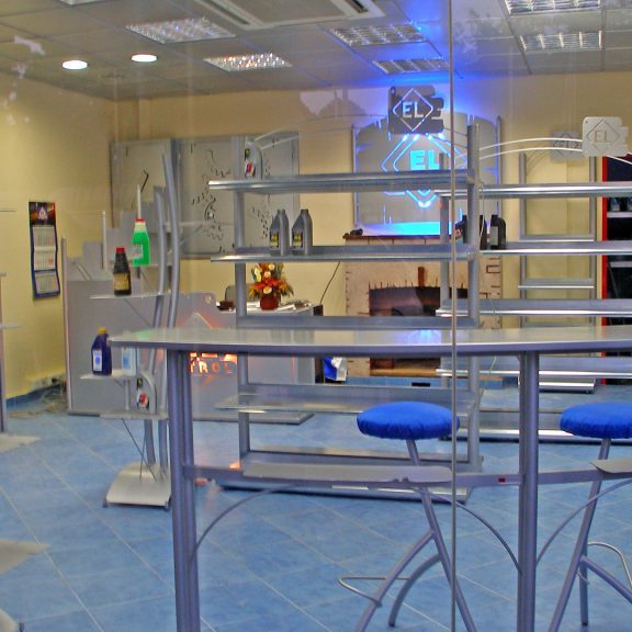 Gas station renovation