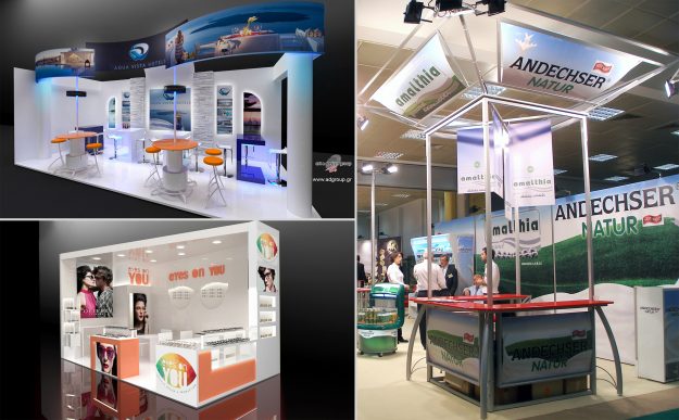 ενοικιαζόμενα εκθεσιακά περίπτερα