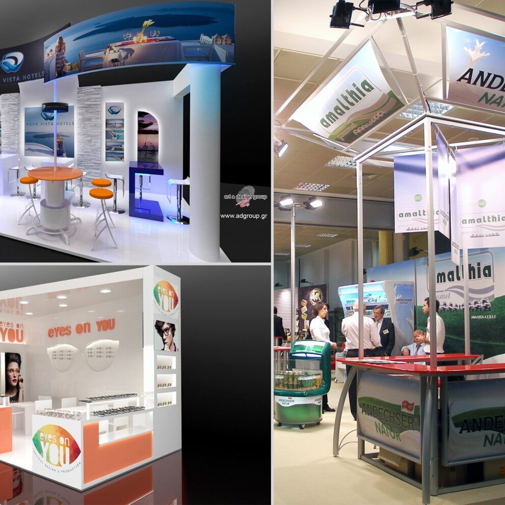 ενοικιαζόμενα εκθεσιακά περίπτερα