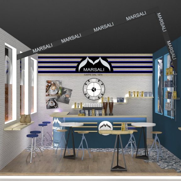 Εκθεσιακό περίπτερο της εταιρείας FnB Trade στην έκθεση HO.RE.CA 2017 και ARTOZA 2017