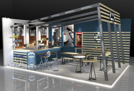 Εκθεσιακό περίπτερο της εταιρείας FnB Trade στην έκθεση HO.RE.CA 2017 και ARTOZA 2017