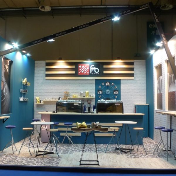 Εκθεσιακό περίπτερο της εταιρείας FnB Trade στην έκθεση HO.RE.CA 2017 και ARTOZA 2017