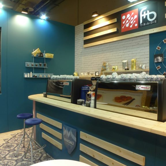 Εκθεσιακό περίπτερο της εταιρείας FnB Trade στην έκθεση HO.RE.CA 2017 και ARTOZA 2017