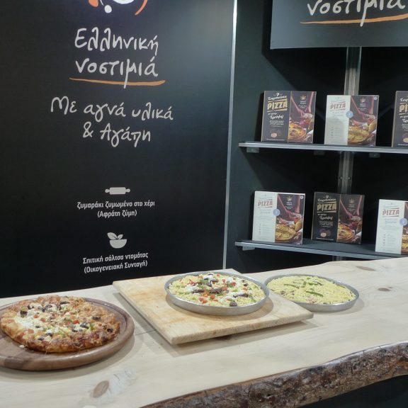 Ελληνική Νοστιμιά_FoodExpo 2017 Αθήνα Εκθεσιακό περίπτερο της εταιρείας Ελληνική Νοστιμιά στην έκθεση FoodExpo 2017