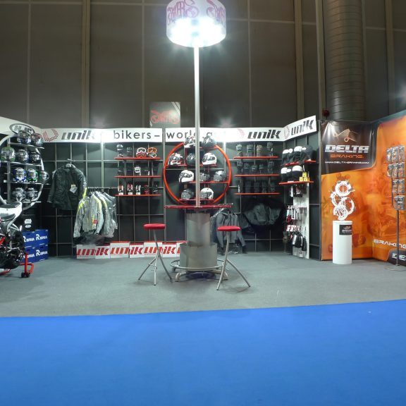 Bikers-World_Έκθεση Μοτοσυκλέτας 2017 Εκθεσιακό περίπτερο της εταιρείας Bikers World στην έκθεση Μοτοσυκλέτας 2017