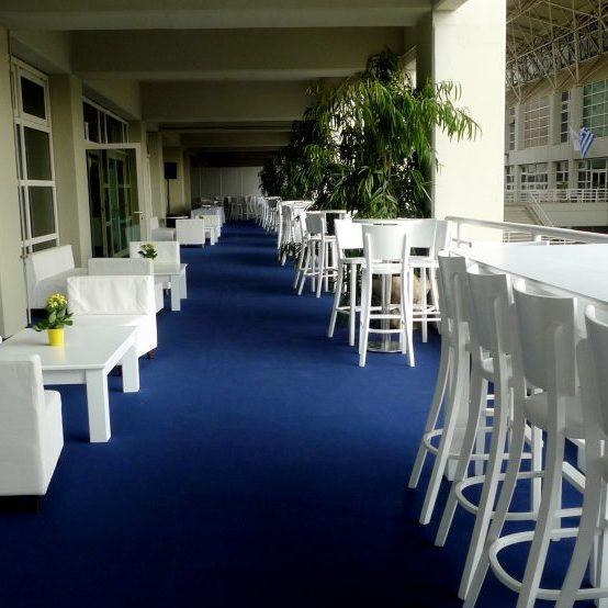 Final Four OAKA 2018 VIP lounge area OAKA FINAL4 Basketball champions league