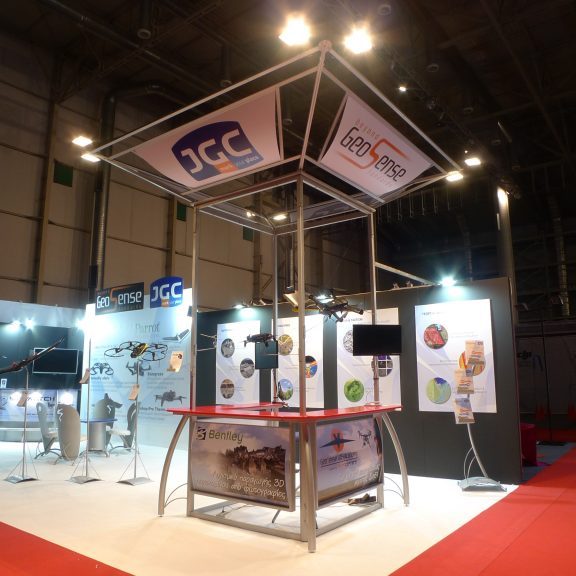 JGC secure expo Εκθεσιακό περίπτερο της εταιρείας JGC στις εκθέσεις Domotec και Secure expo 2018.