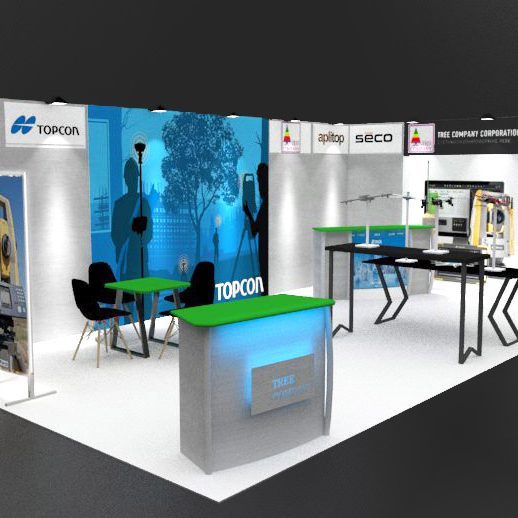 Περίπτερο της εταιρείας Tree Company στην έκθεση Secure Expo 2018