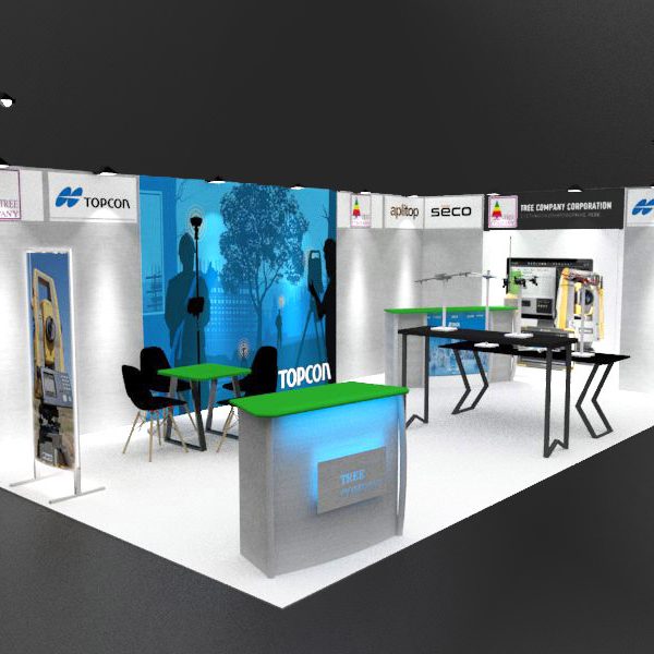 Περίπτερο της εταιρείας Tree Company στην έκθεση Secure Expo 2018