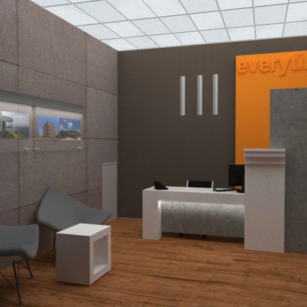 ανακαίνιση γραφείων real estate Real estate office Everytime