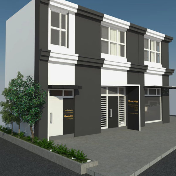 ανακαίνιση γραφείων real estate Real estate office Everytime