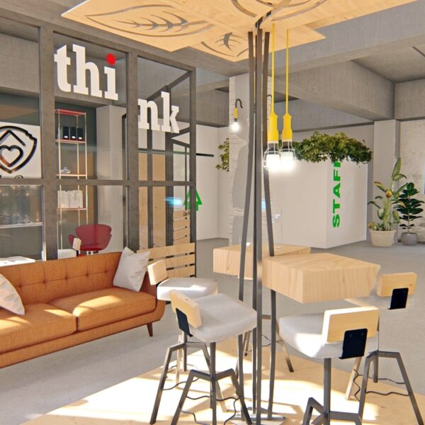 company office interior design Ανακαίνιση τριόροφου νεοκλασσικού κτιρίου.