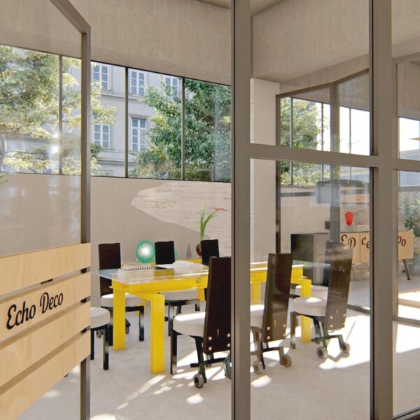 furniture# lighting by art and design group Ανακαίνιση τριόροφου νεοκλασσικού κτιρίου.