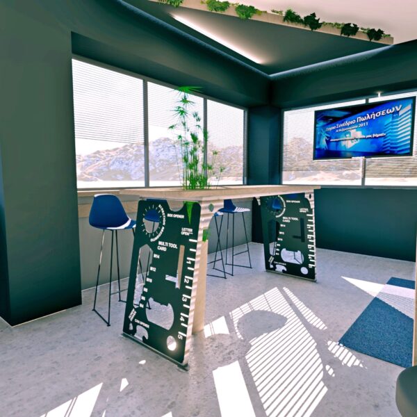 office solutions created with quality products Σχεδιασμός εργασιακού χώρου και καταστήματος.